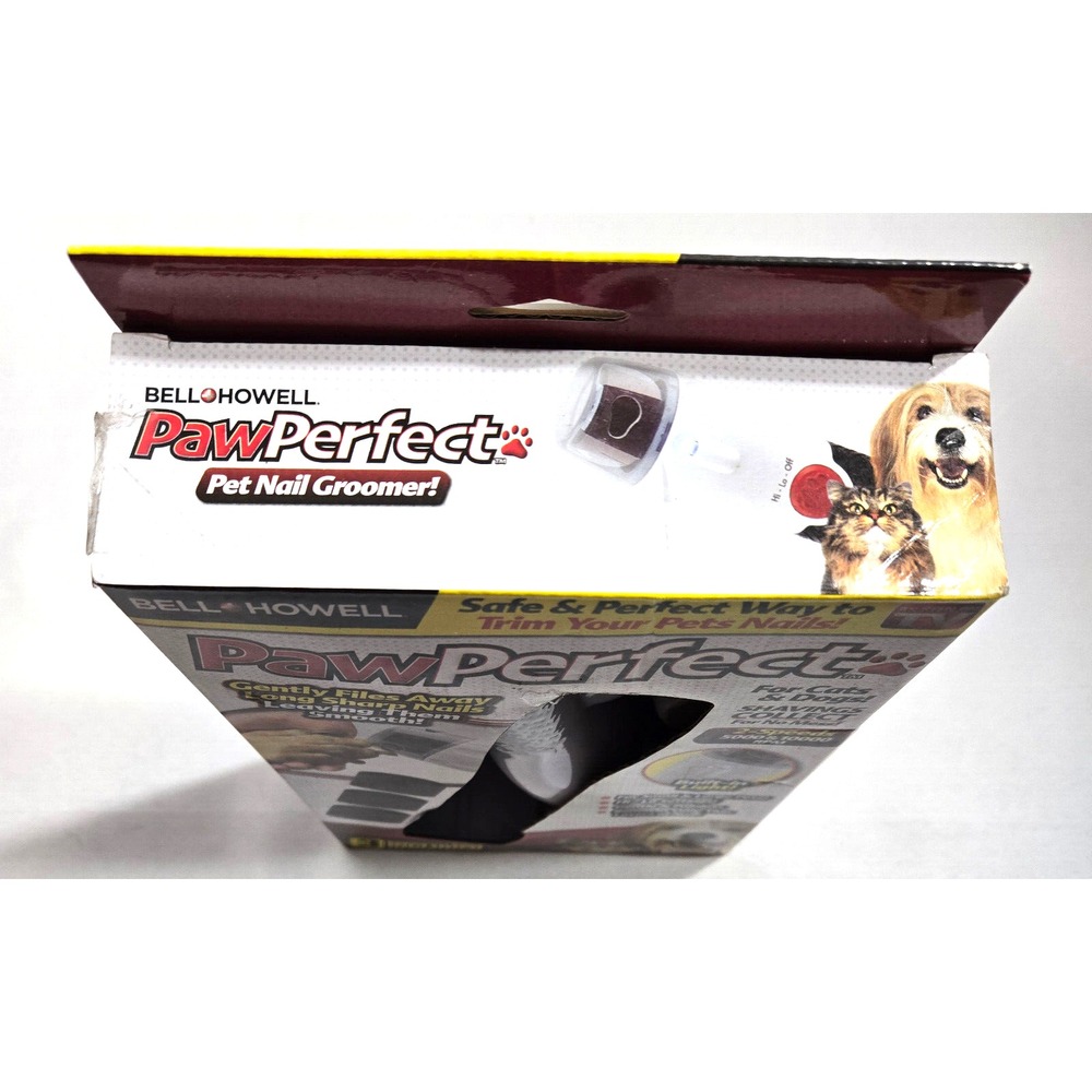 Bell+Howell 2337 PawPerfect Pet Nail Trimmer Filer Grinder for Dogs & Cats - Picture 3 of 4